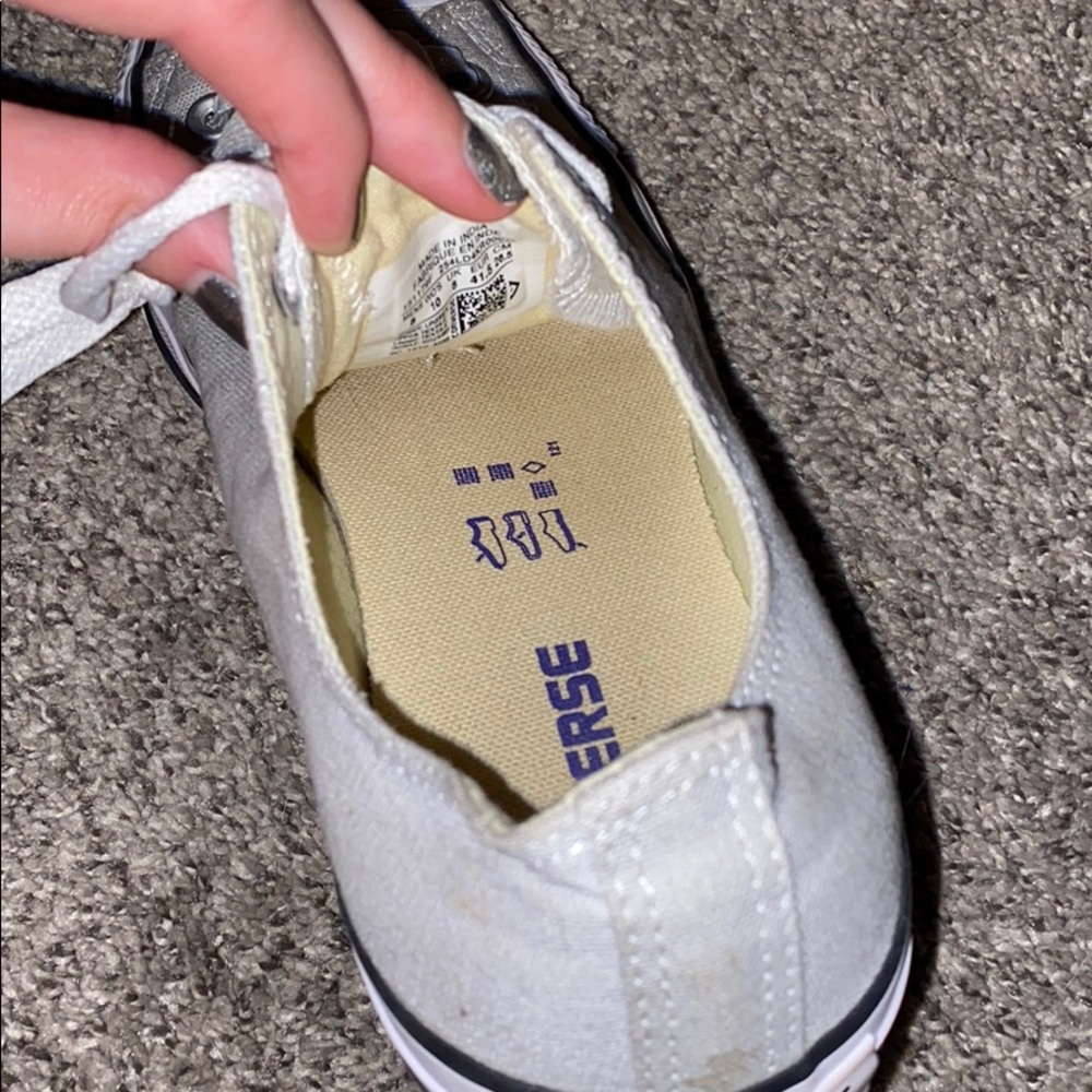 Grey Converse - Picture 2 of 2
